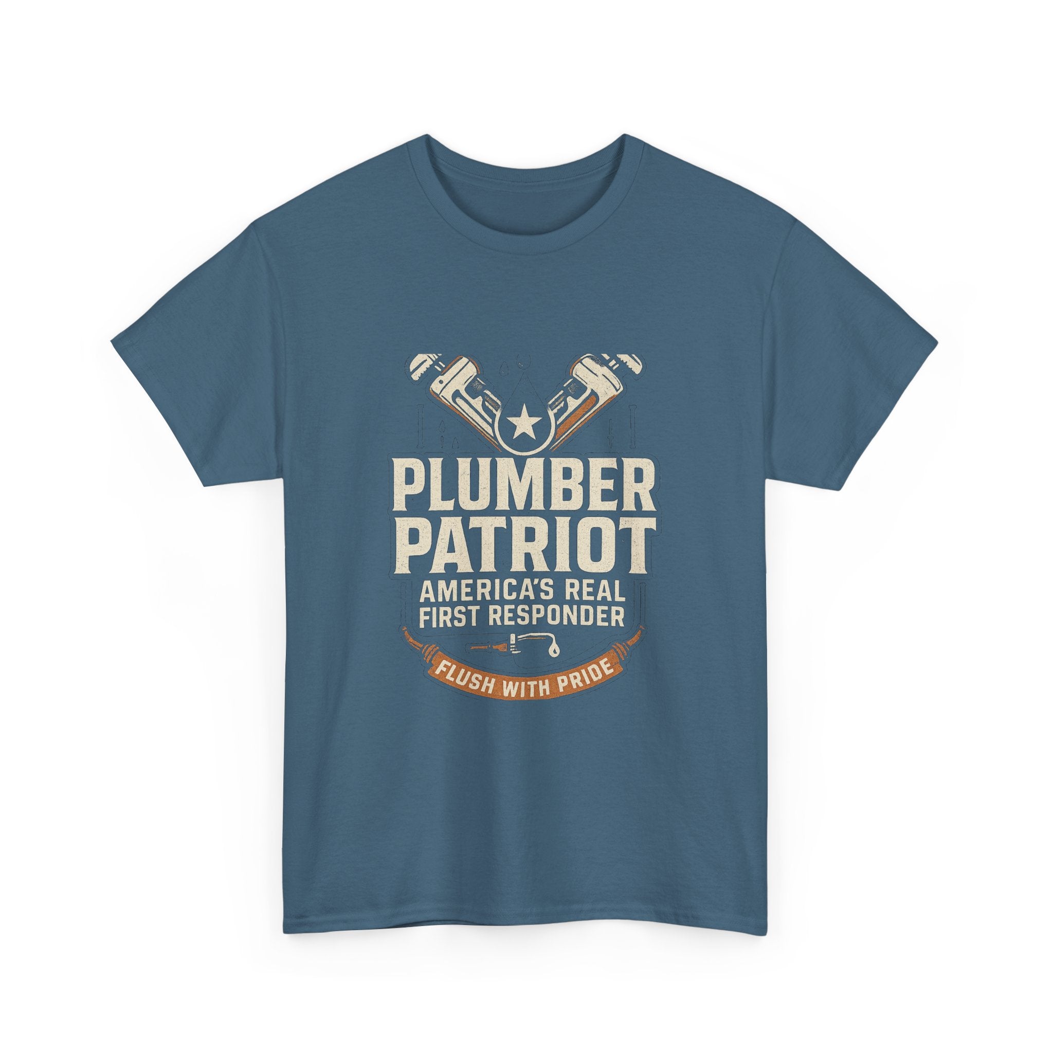 Plumber Patriot's Trade Tee