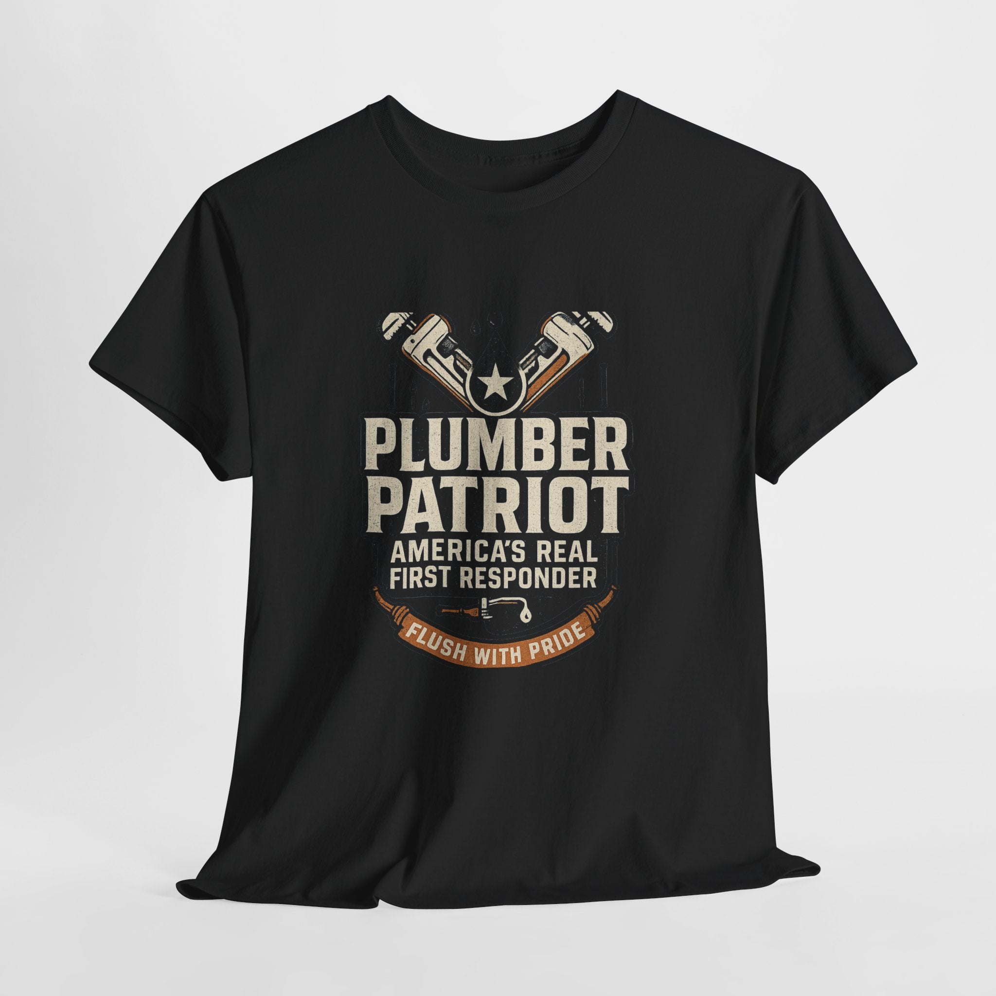Plumber Patriot's Trade Tee