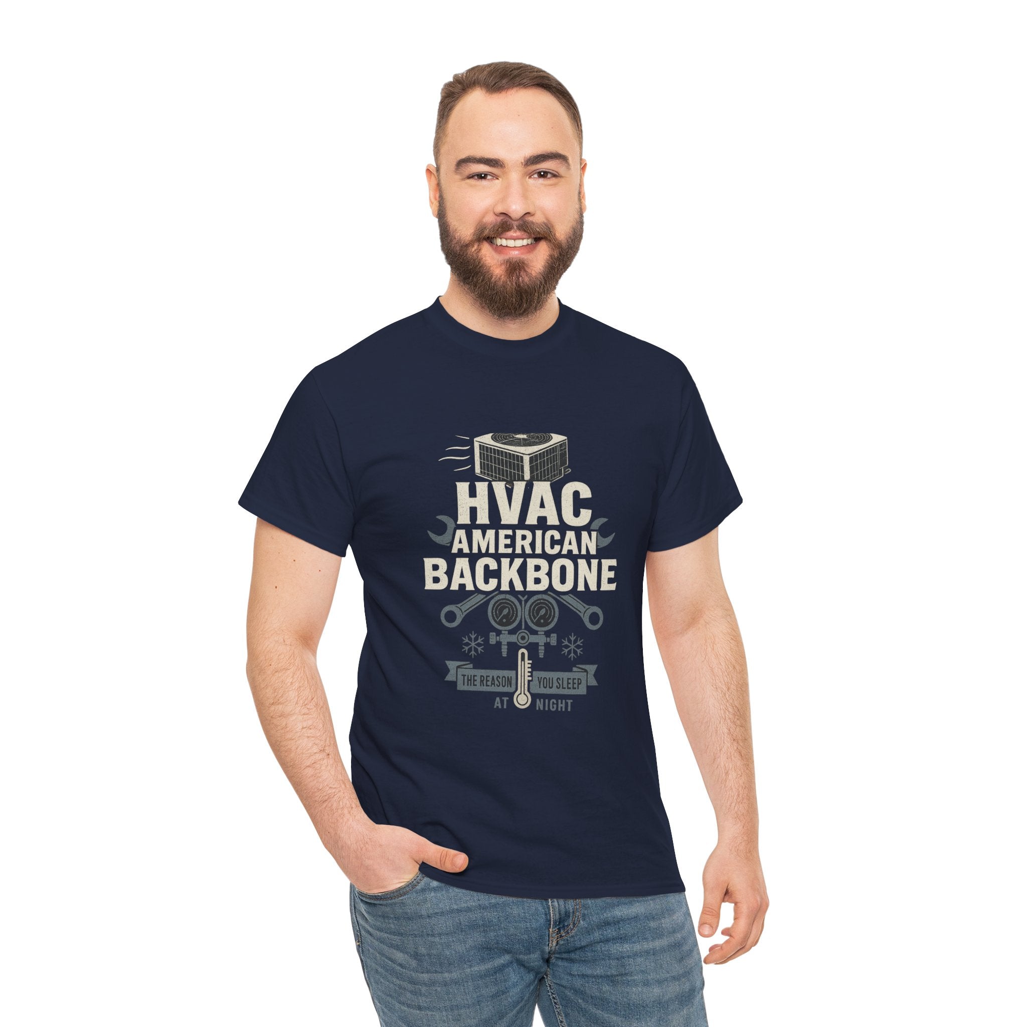 HVAC American Backbone Tee