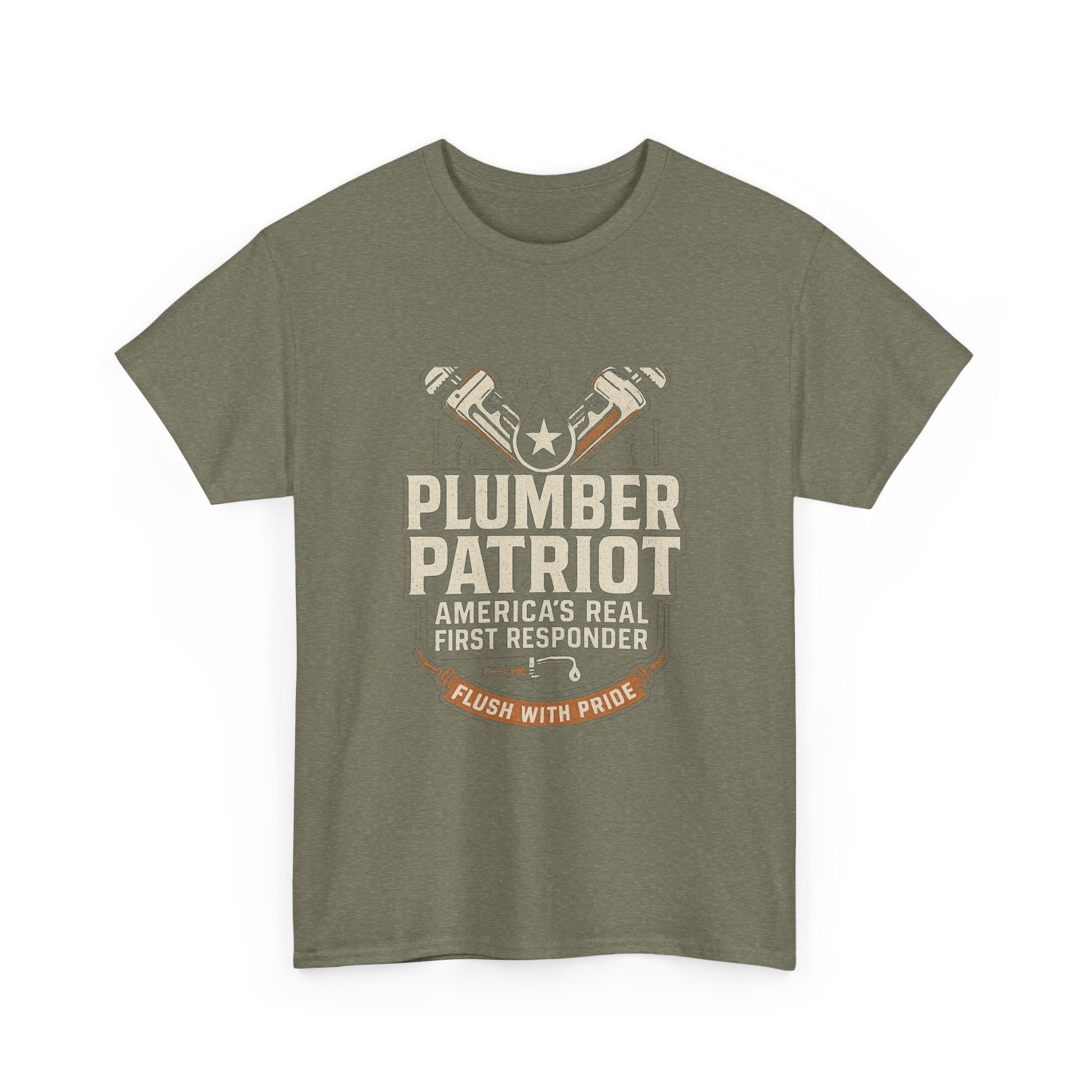 Plumber Patriot's Trade Tee