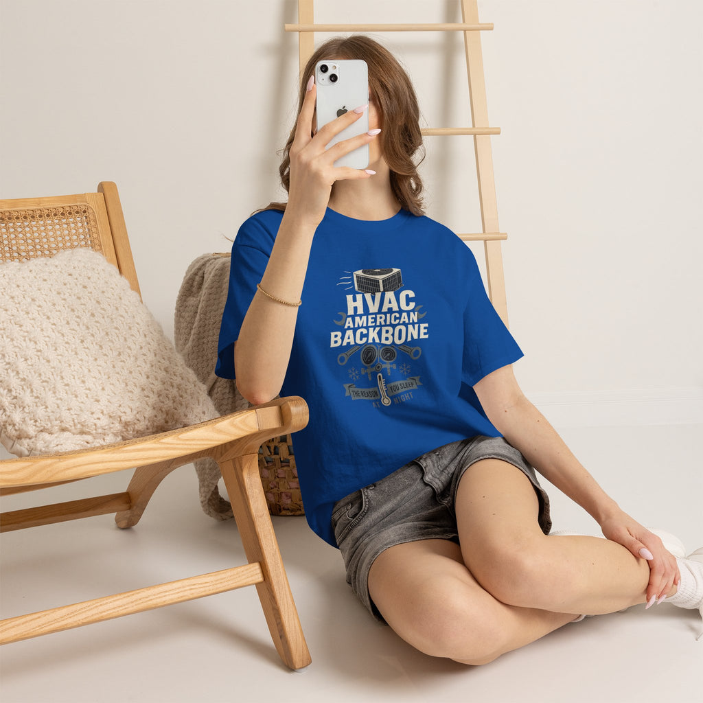 HVAC American Backbone Tee