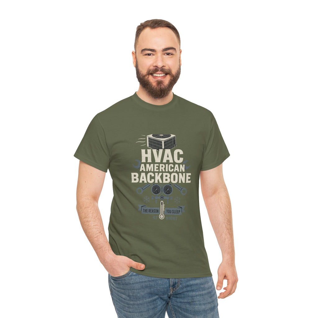 HVAC American Backbone Tee