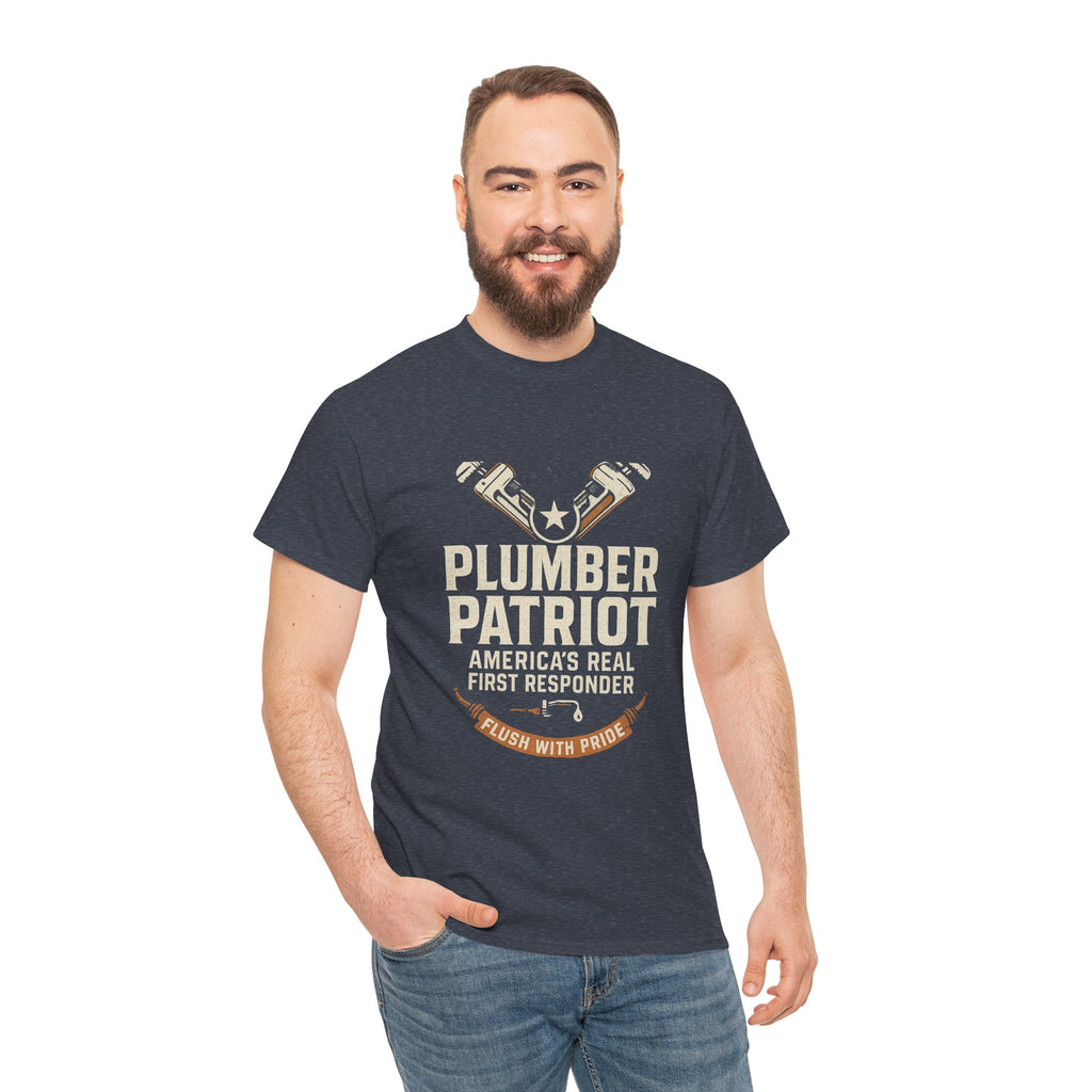 Plumber Patriot's Trade Tee