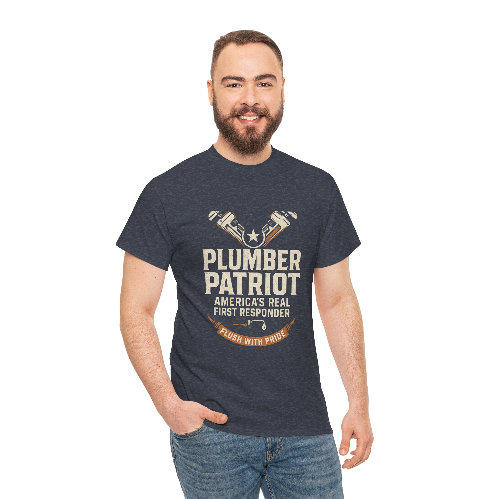 Plumber Patriot's Trade Tee