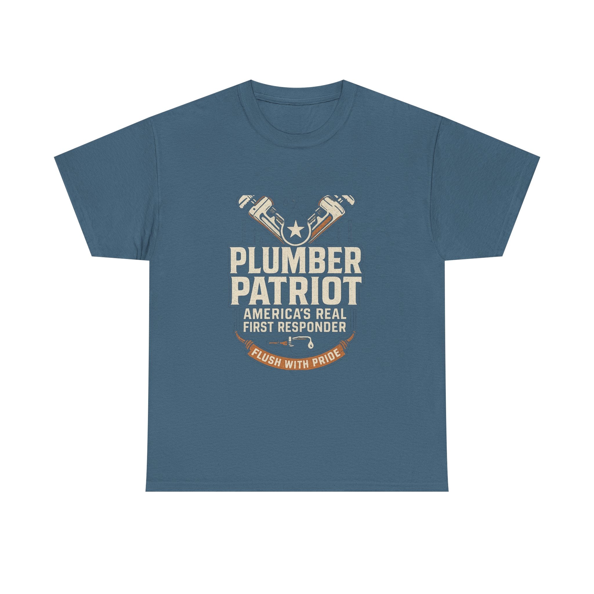 Plumber Patriot's Trade Tee