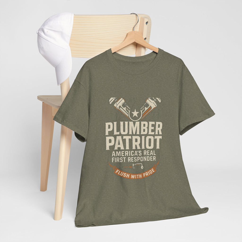 Plumber Patriot's Trade Tee