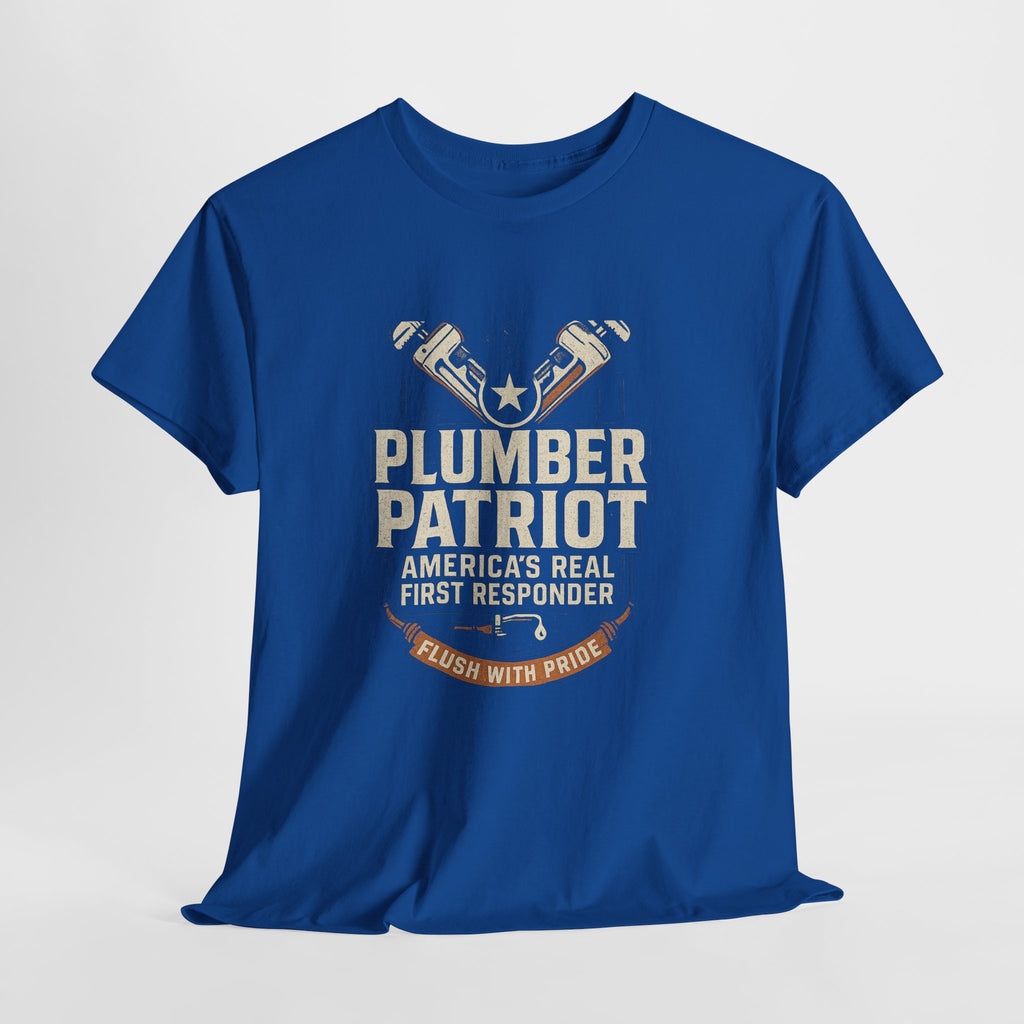Plumber Patriot's Trade Tee