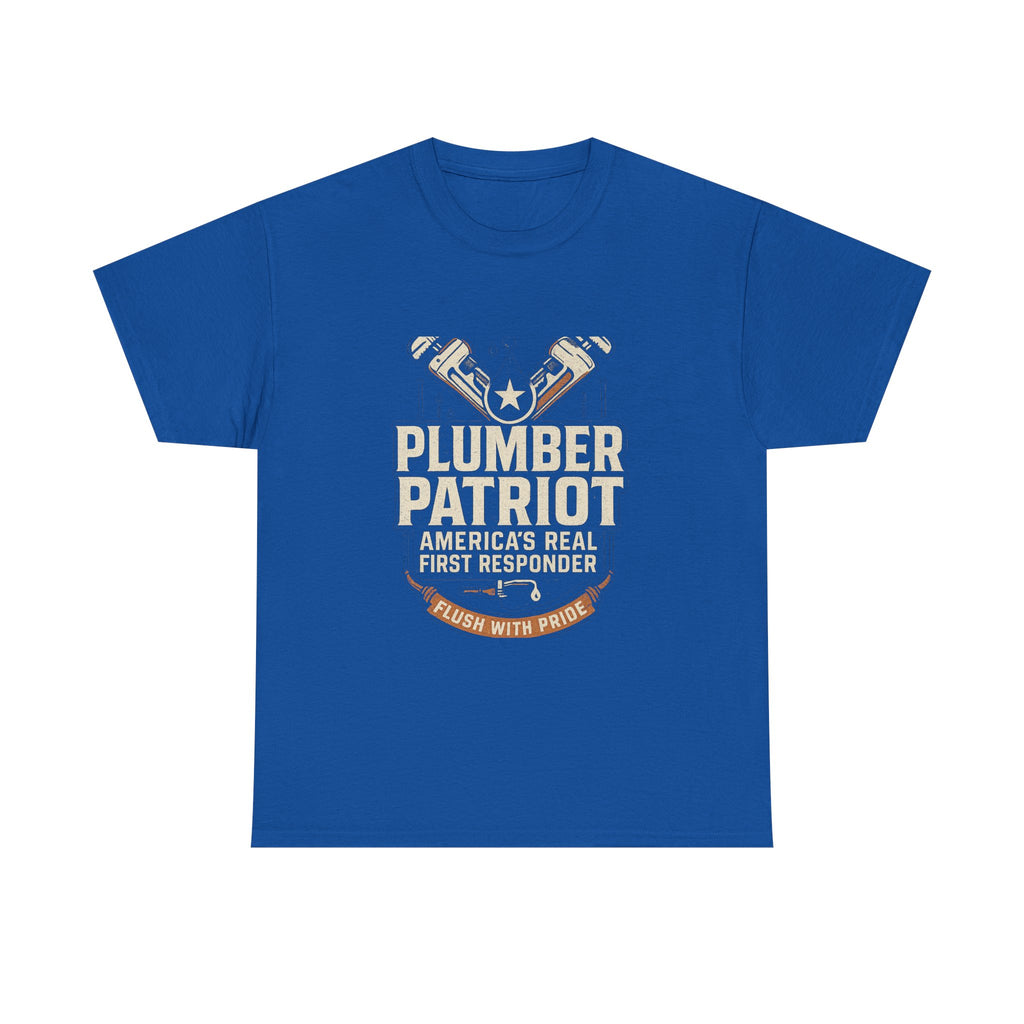 Plumber Patriot's Trade Tee