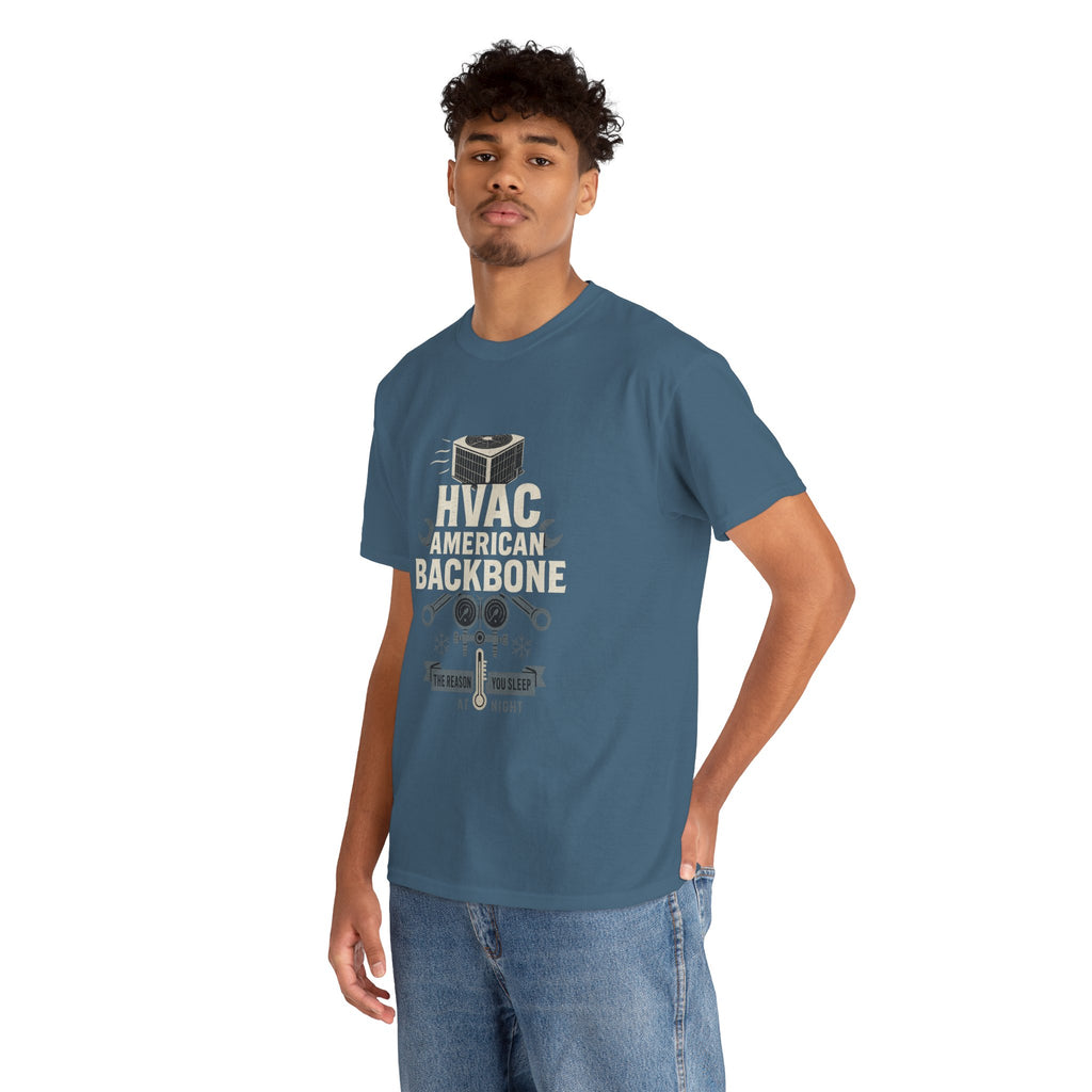 HVAC American Backbone Tee