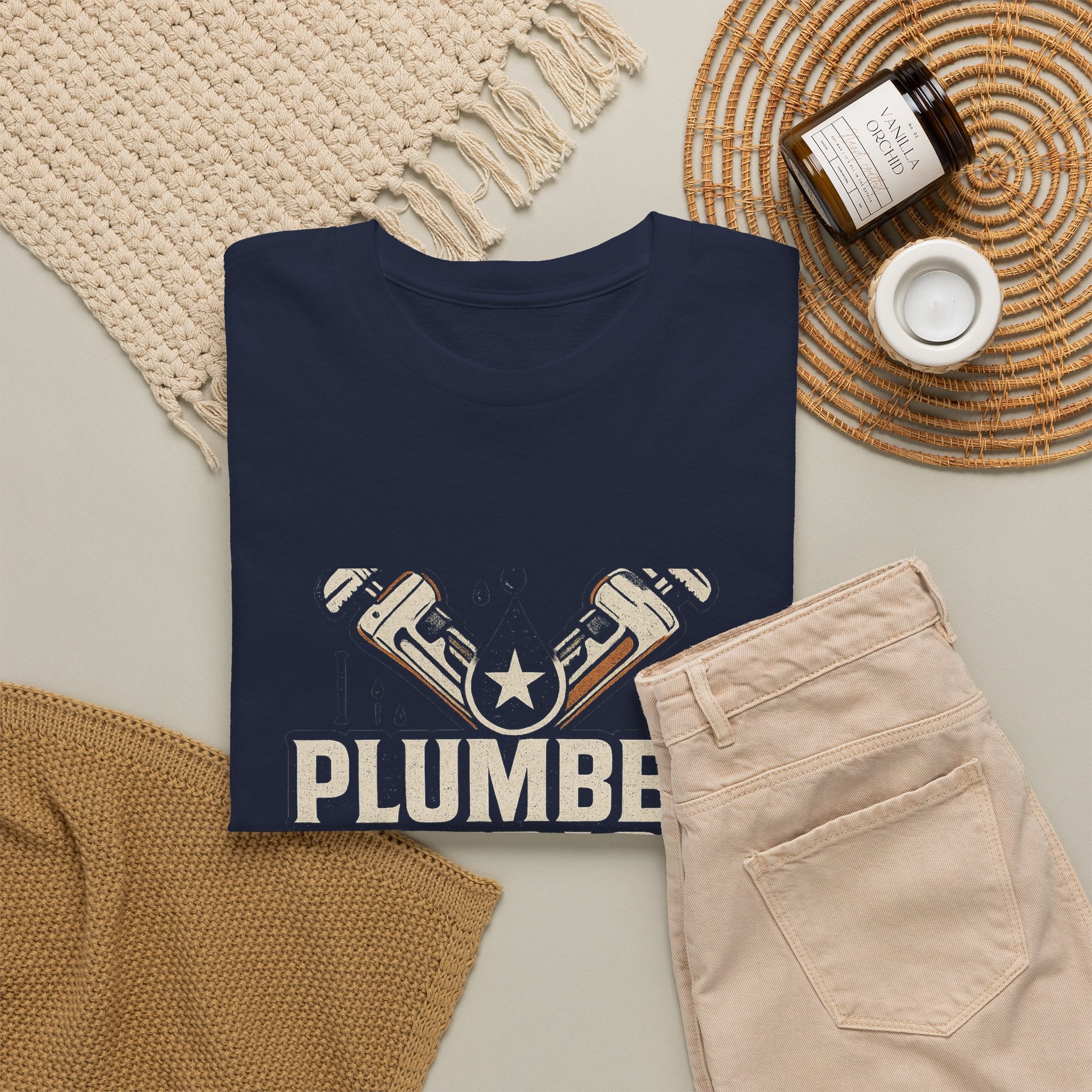 Plumber Patriot's Trade Tee