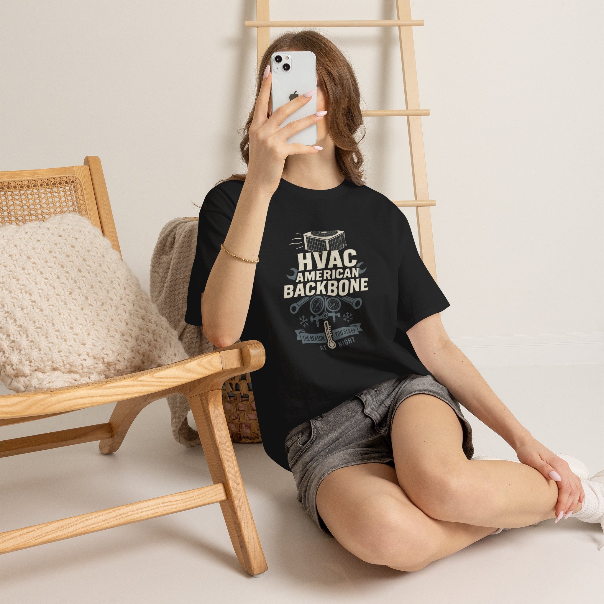 HVAC American Backbone Tee