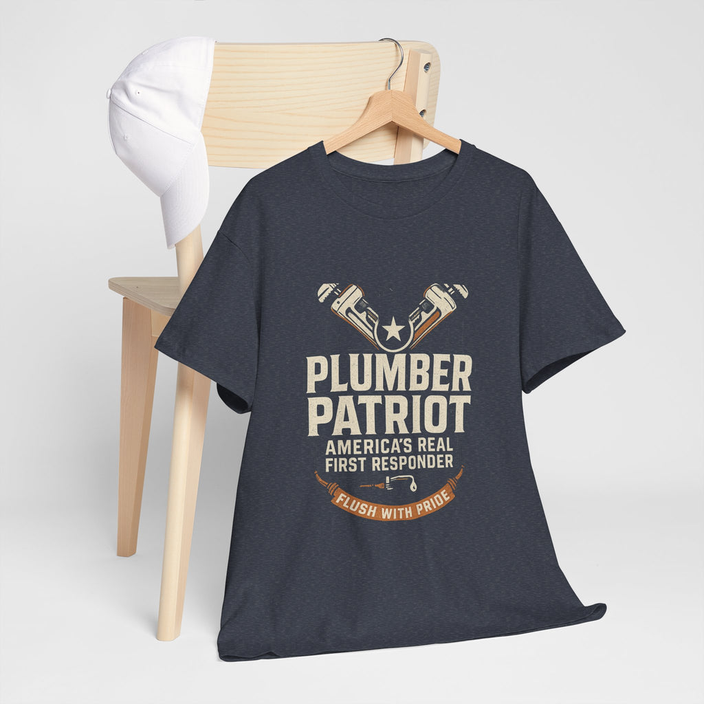 Plumber Patriot's Trade Tee
