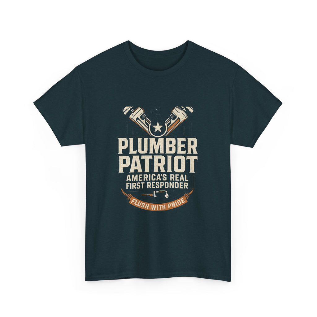 Plumber Patriot's Trade Tee