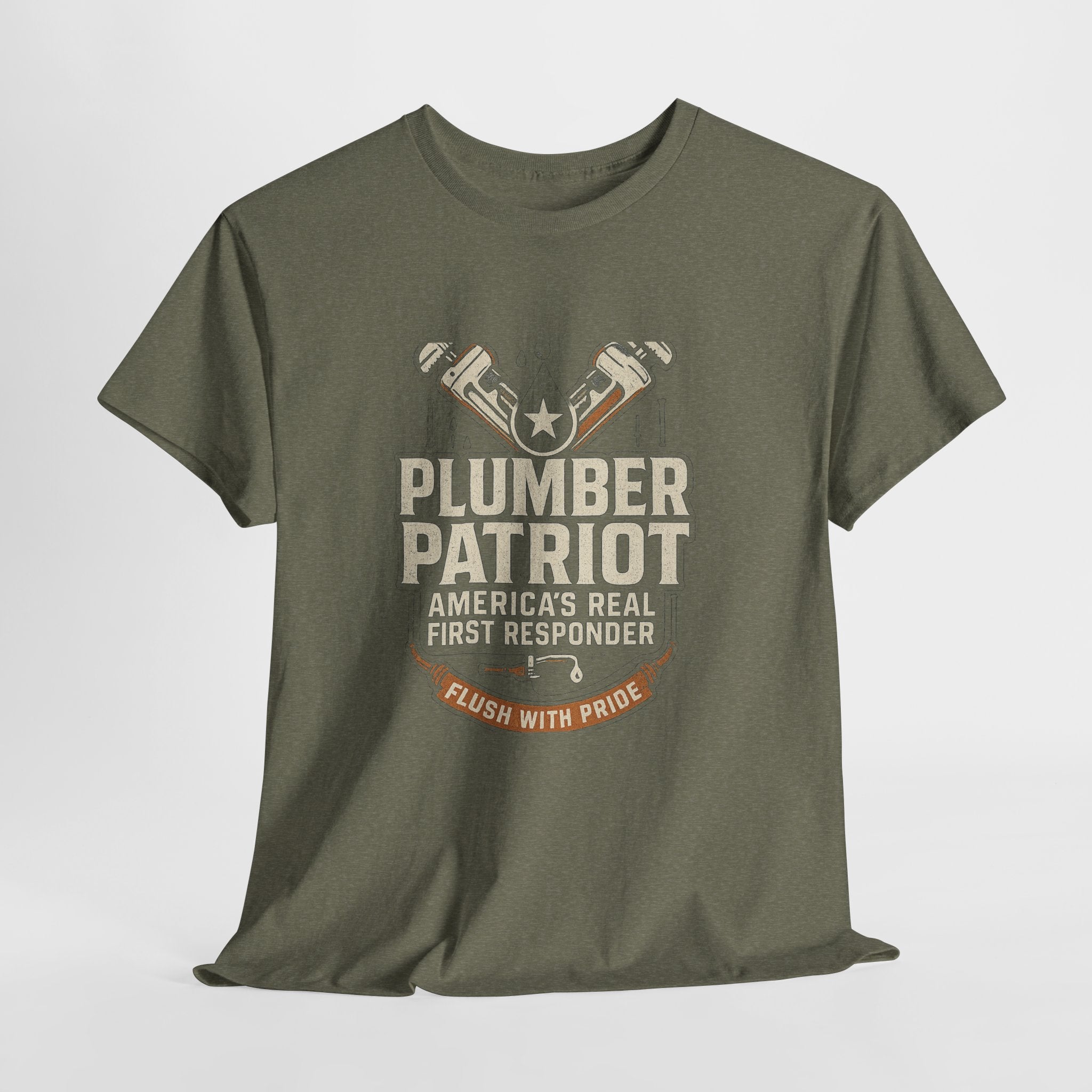 Plumber Patriot's Trade Tee