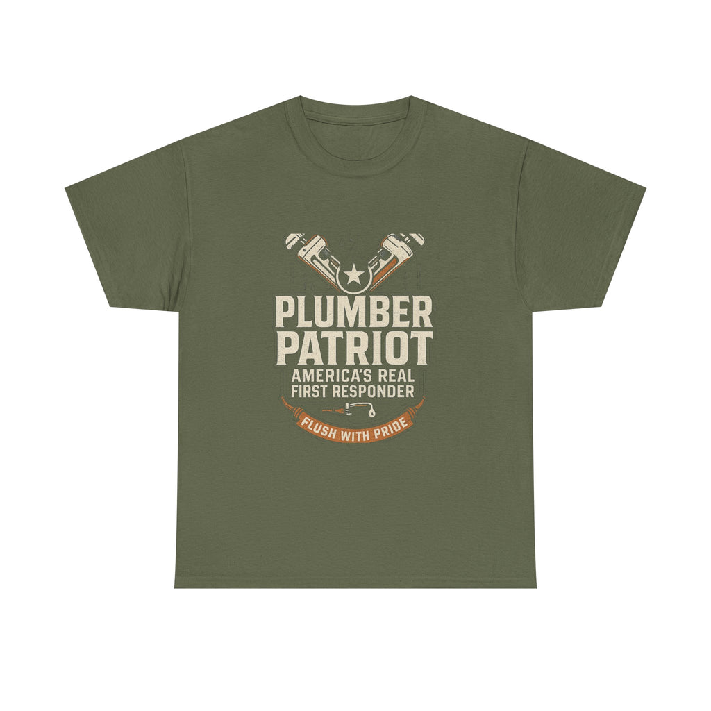 Plumber Patriot's Trade Tee