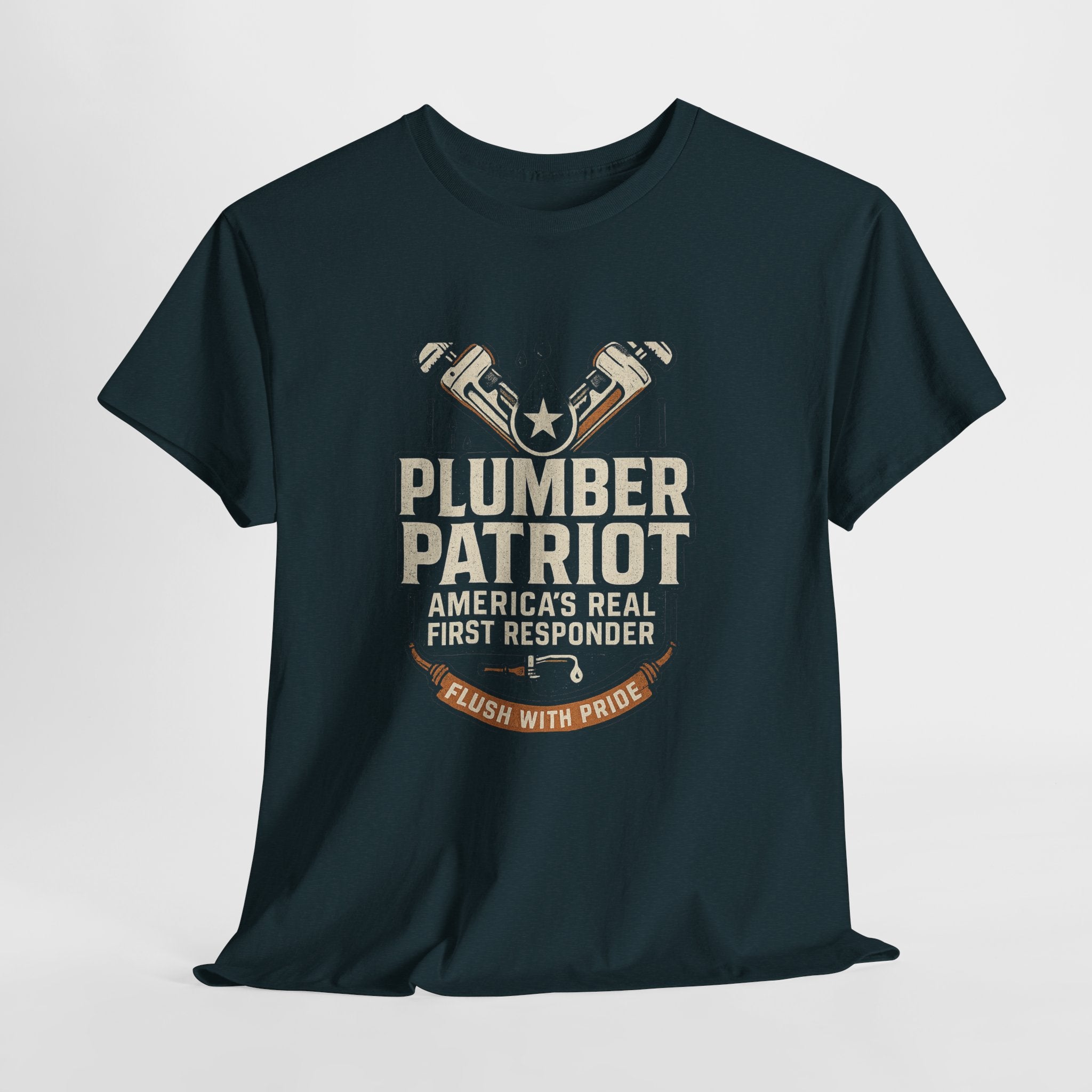 Plumber Patriot's Trade Tee