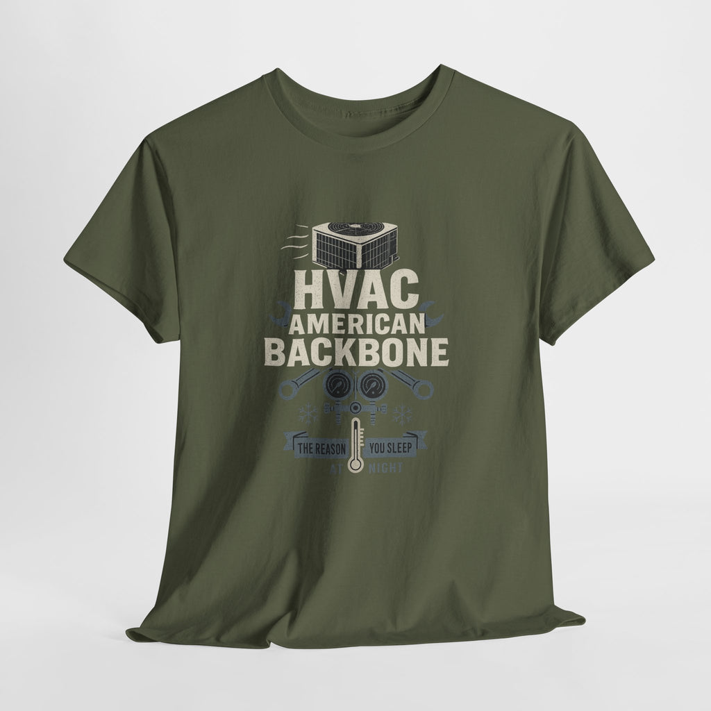 HVAC American Backbone Tee