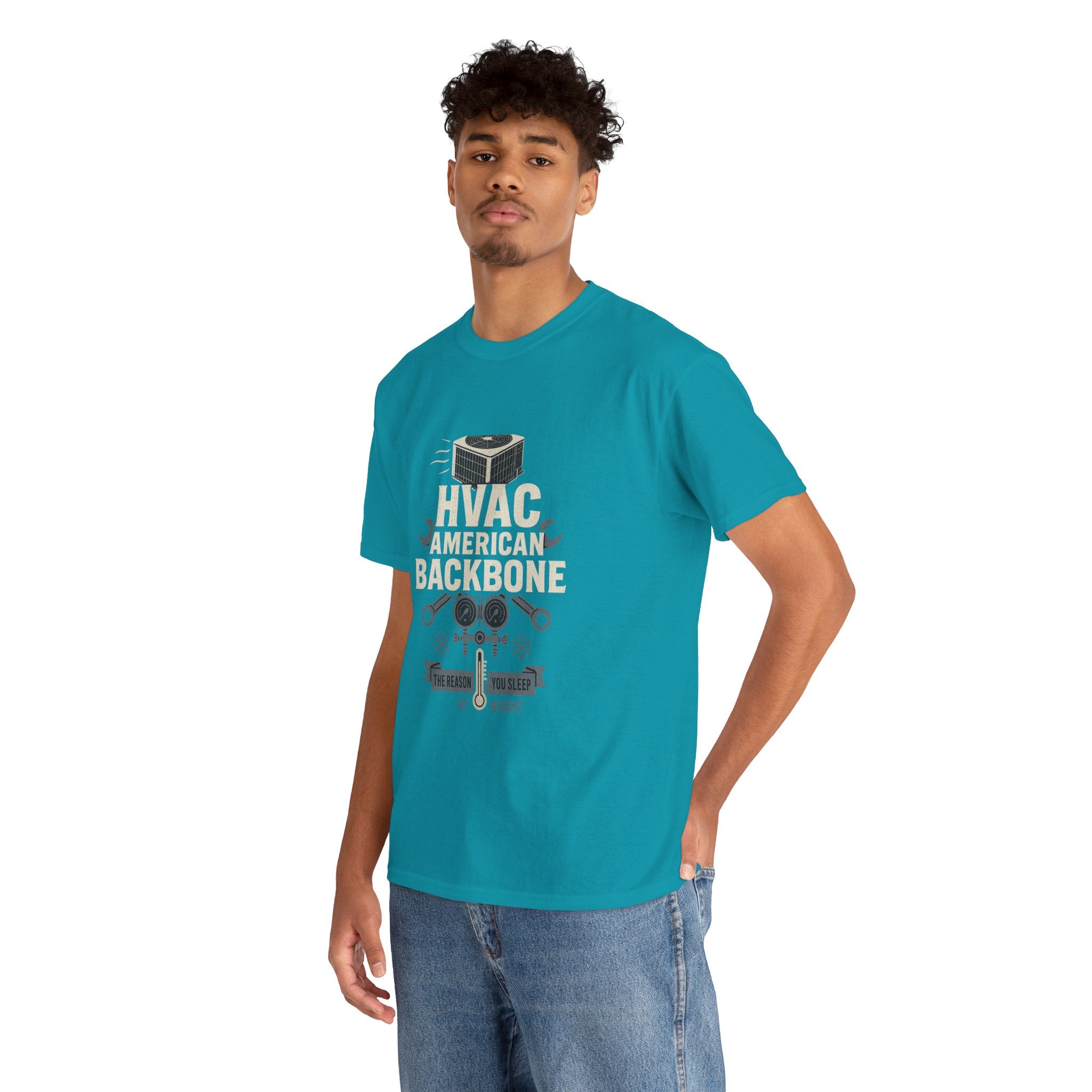 HVAC American Backbone Tee
