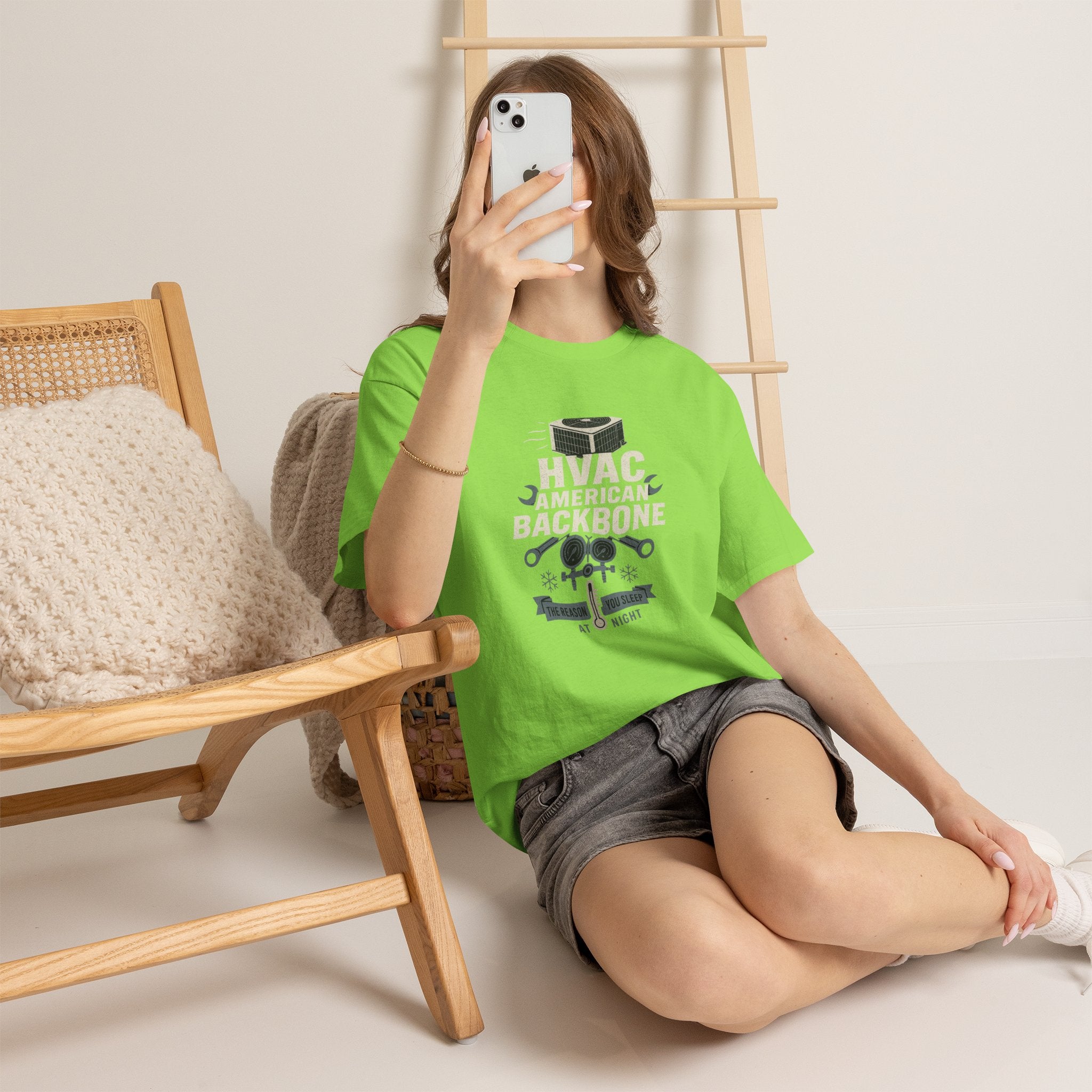 HVAC American Backbone Tee