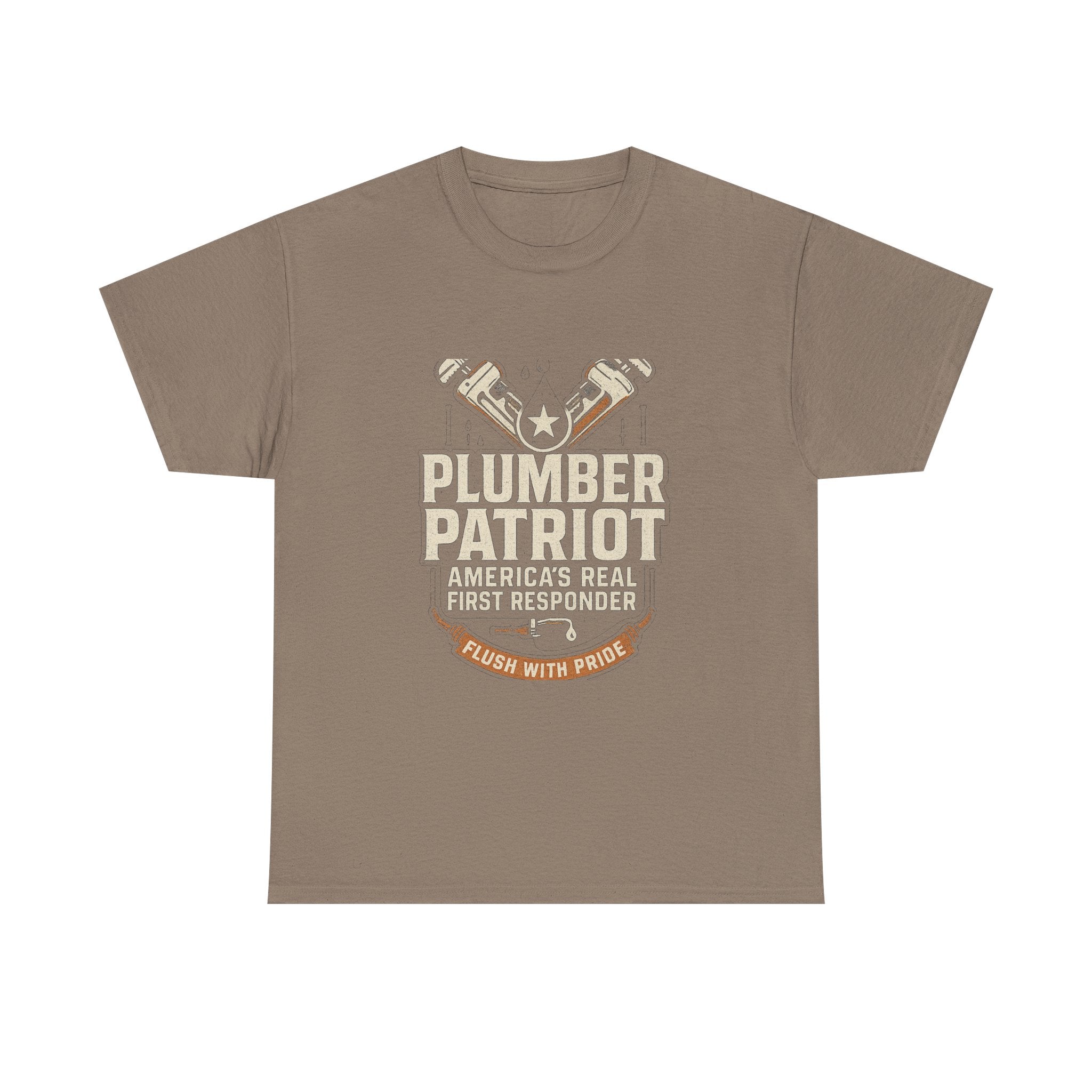 Plumber Patriot's Trade Tee