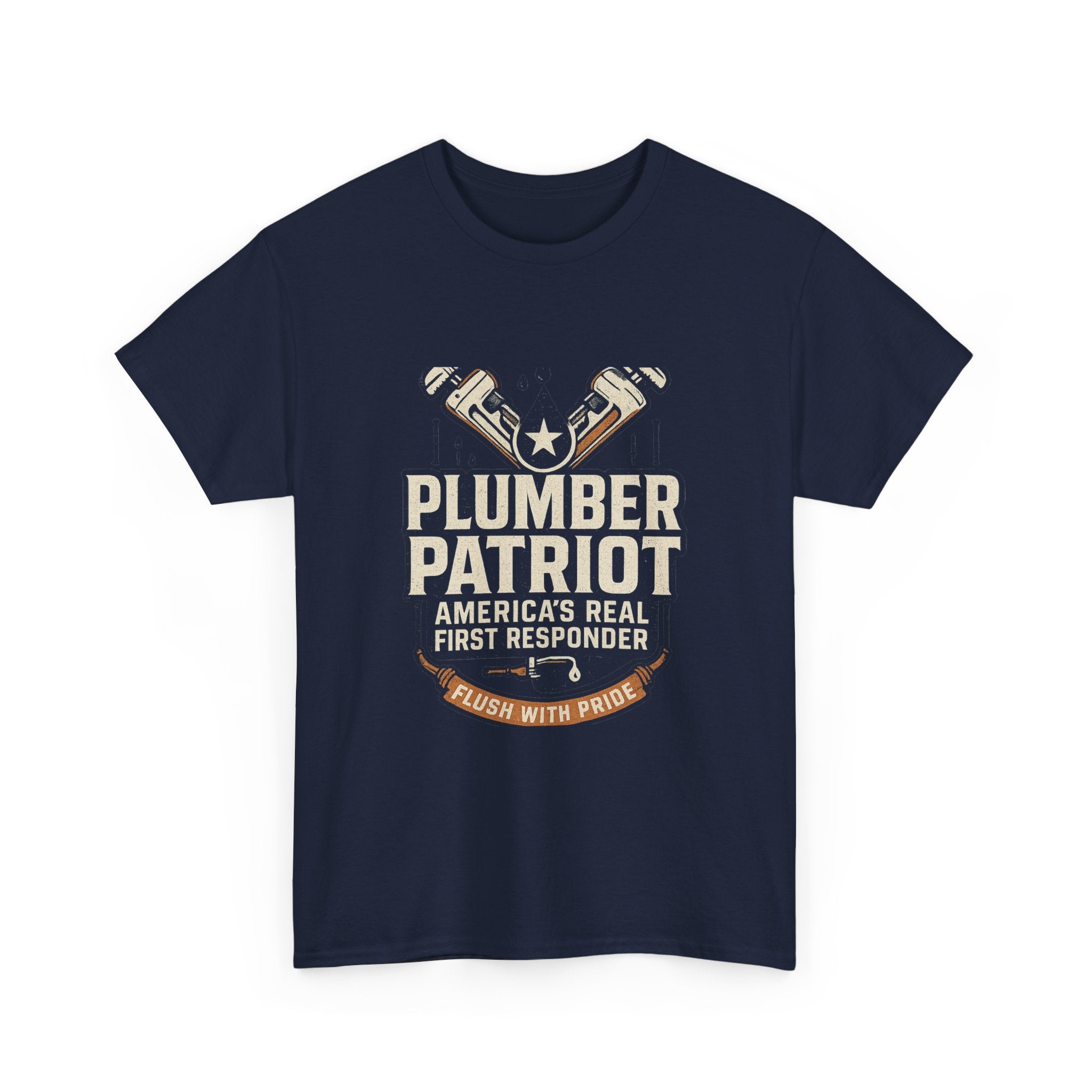 Plumber Patriot's Trade Tee