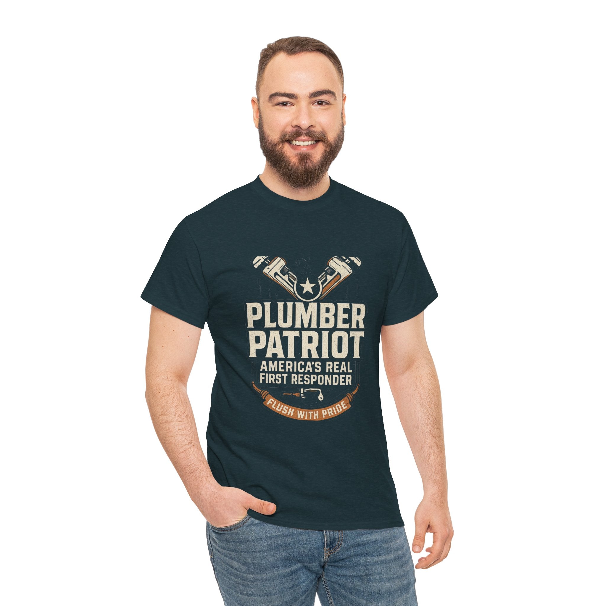 Plumber Patriot's Trade Tee