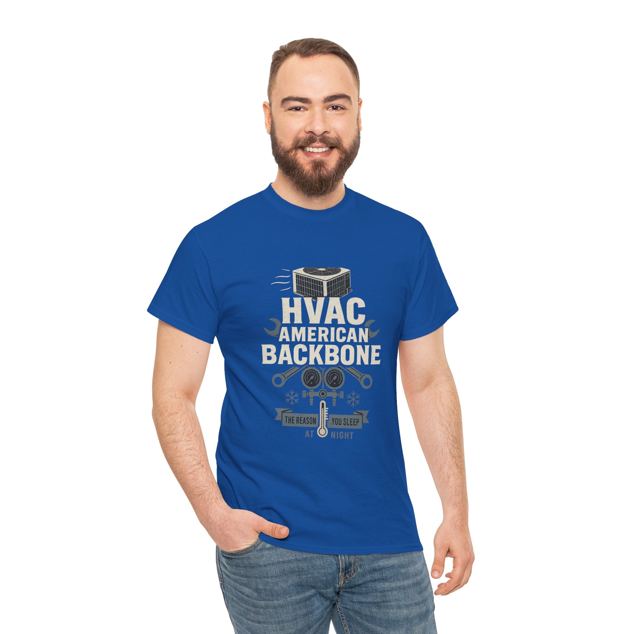 HVAC American Backbone Tee