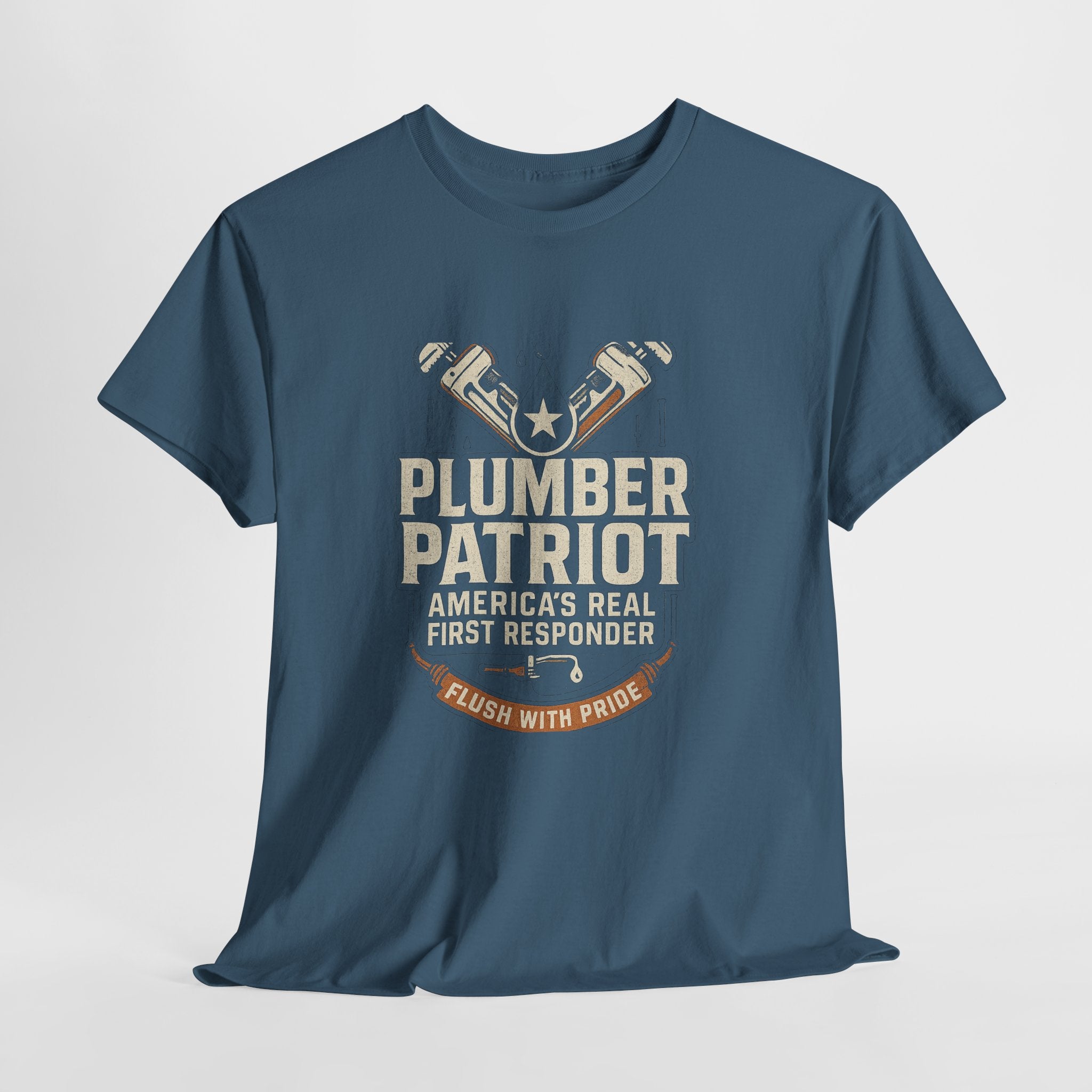 Plumber Patriot's Trade Tee