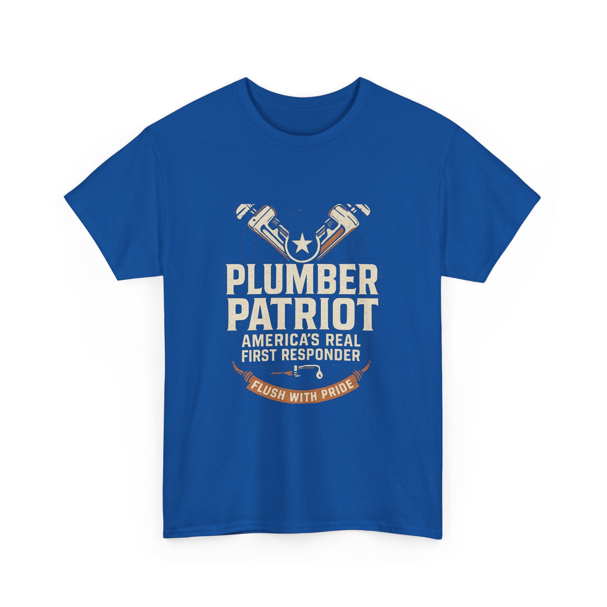 Plumber Patriot's Trade Tee