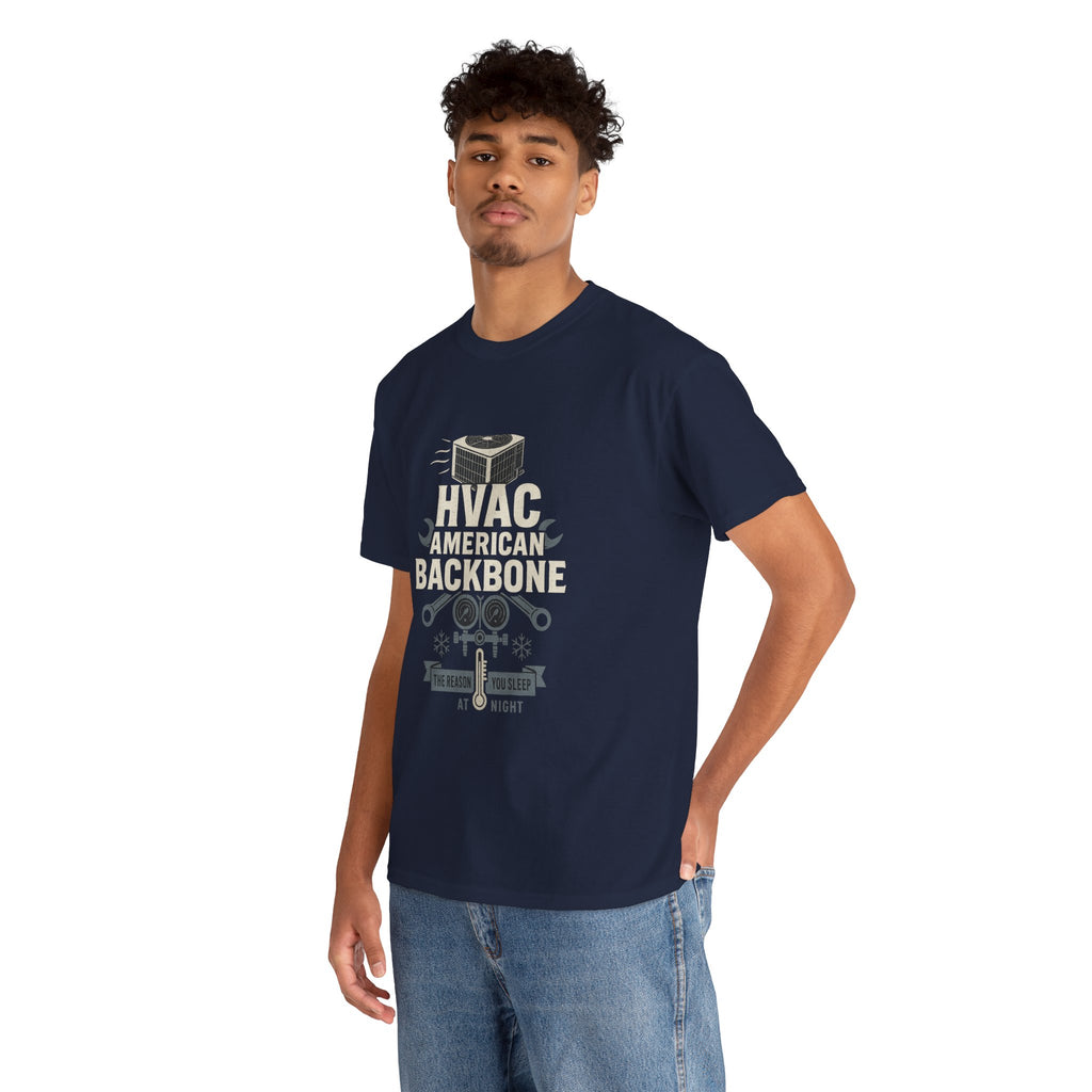 HVAC American Backbone Tee